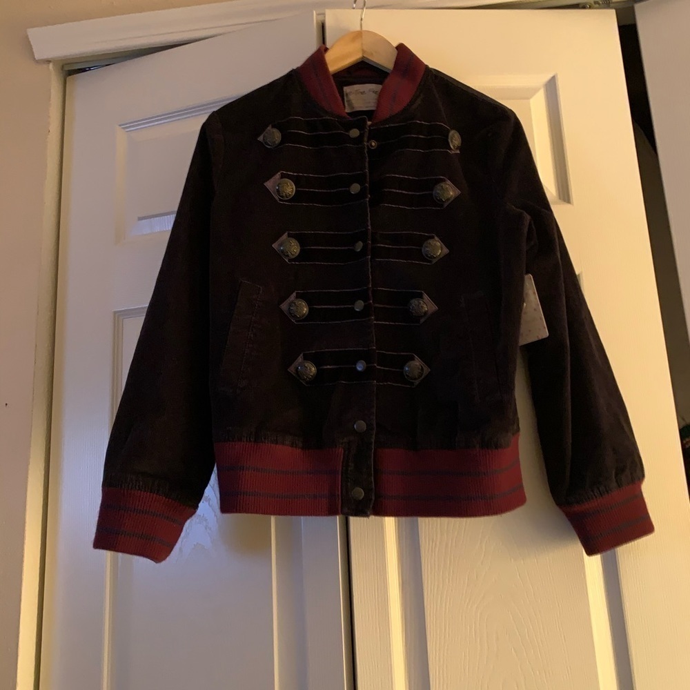 Free people atlas cord bomber jacket NWT - Picture 12 of 14